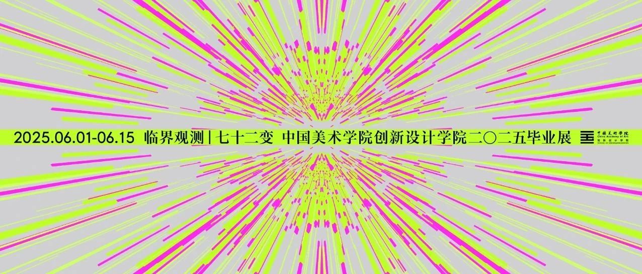 临界观测|中国美术学院创新设计学院2025毕业展——计算艺术研究所:复杂系统B工作室